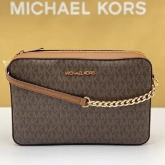 Michael Kors Crossbody Bag Signature Brown